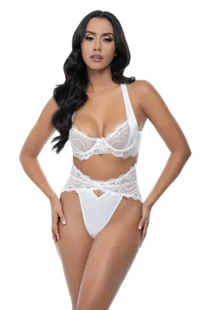 Sadie Lingerie Set in White