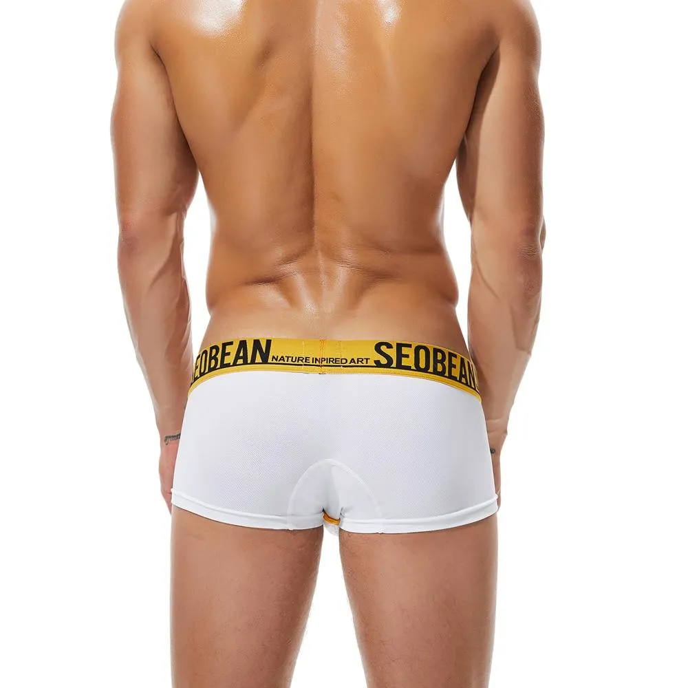 Seobean Color Mesh Pop Boxer Briefs