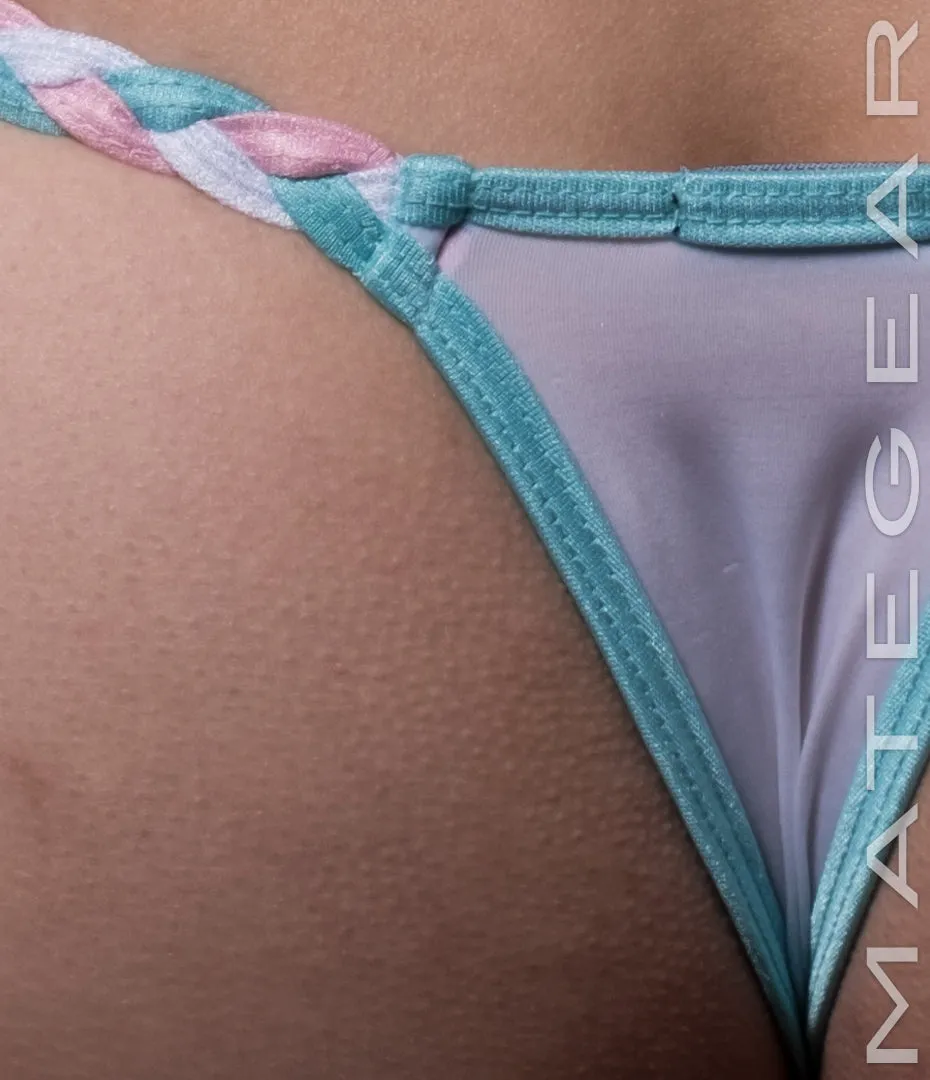Sexy Mens Swimwear Maximizer Ultra Swim Pouch Thong - Park Shin