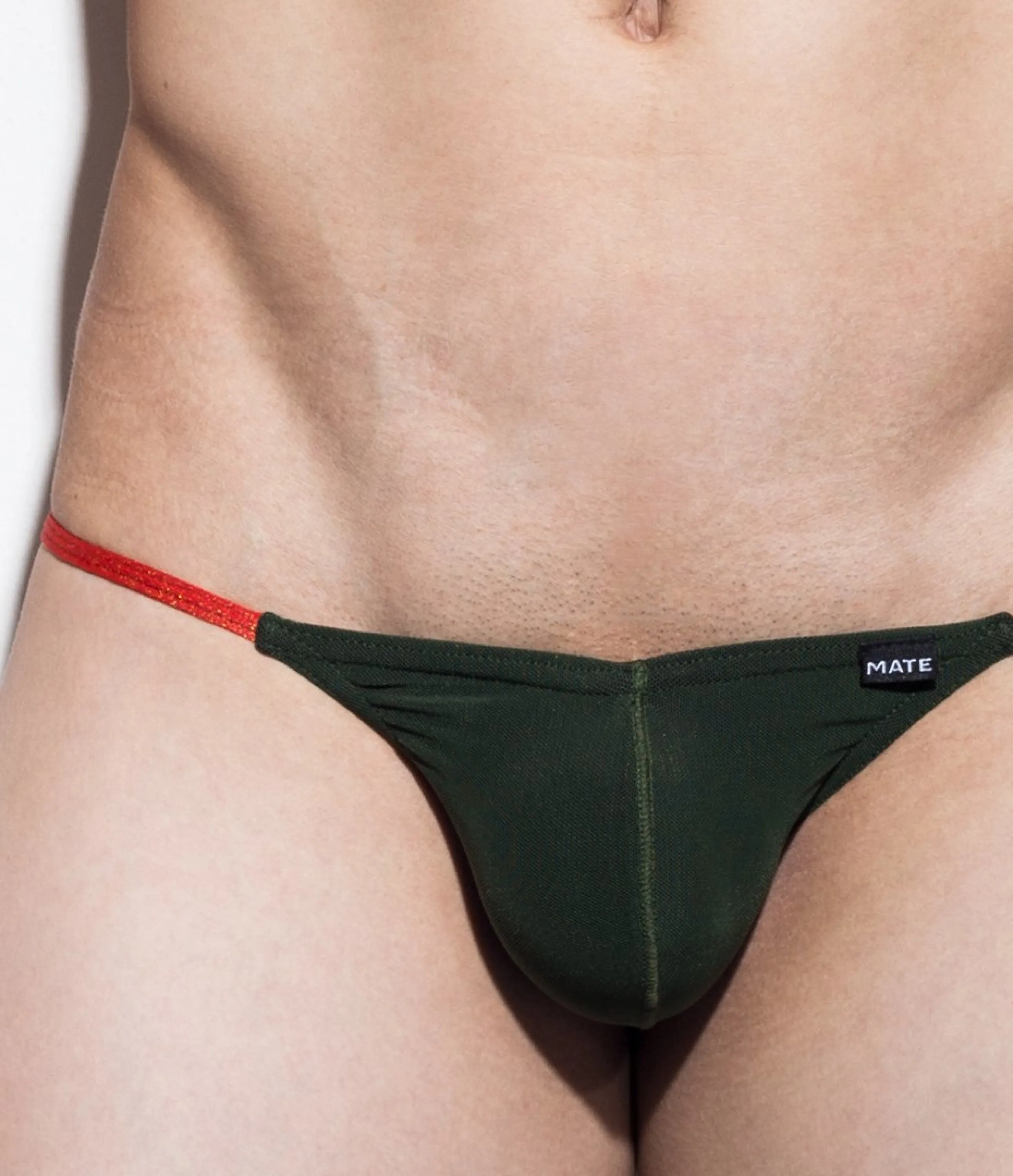 Sexy Men's Swimwear Mini Swim Bikini - Nam Woo XIV (Mesh Overlay)