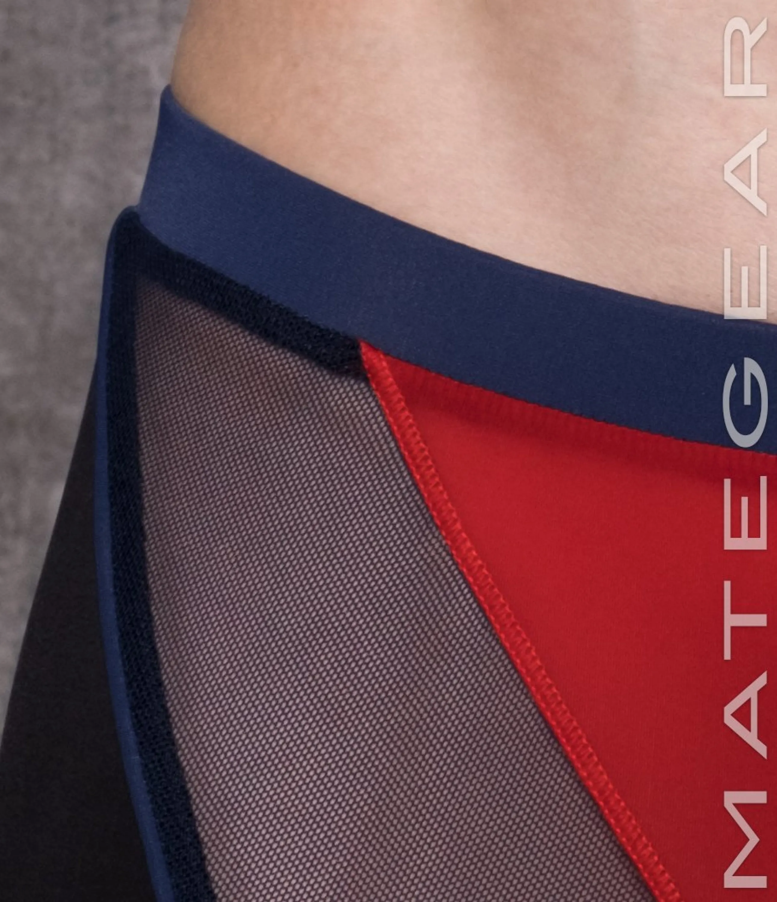 Sexy Mens Swimwear Mini Tights - Ryu Sook II (X-tra Low Flat Front)