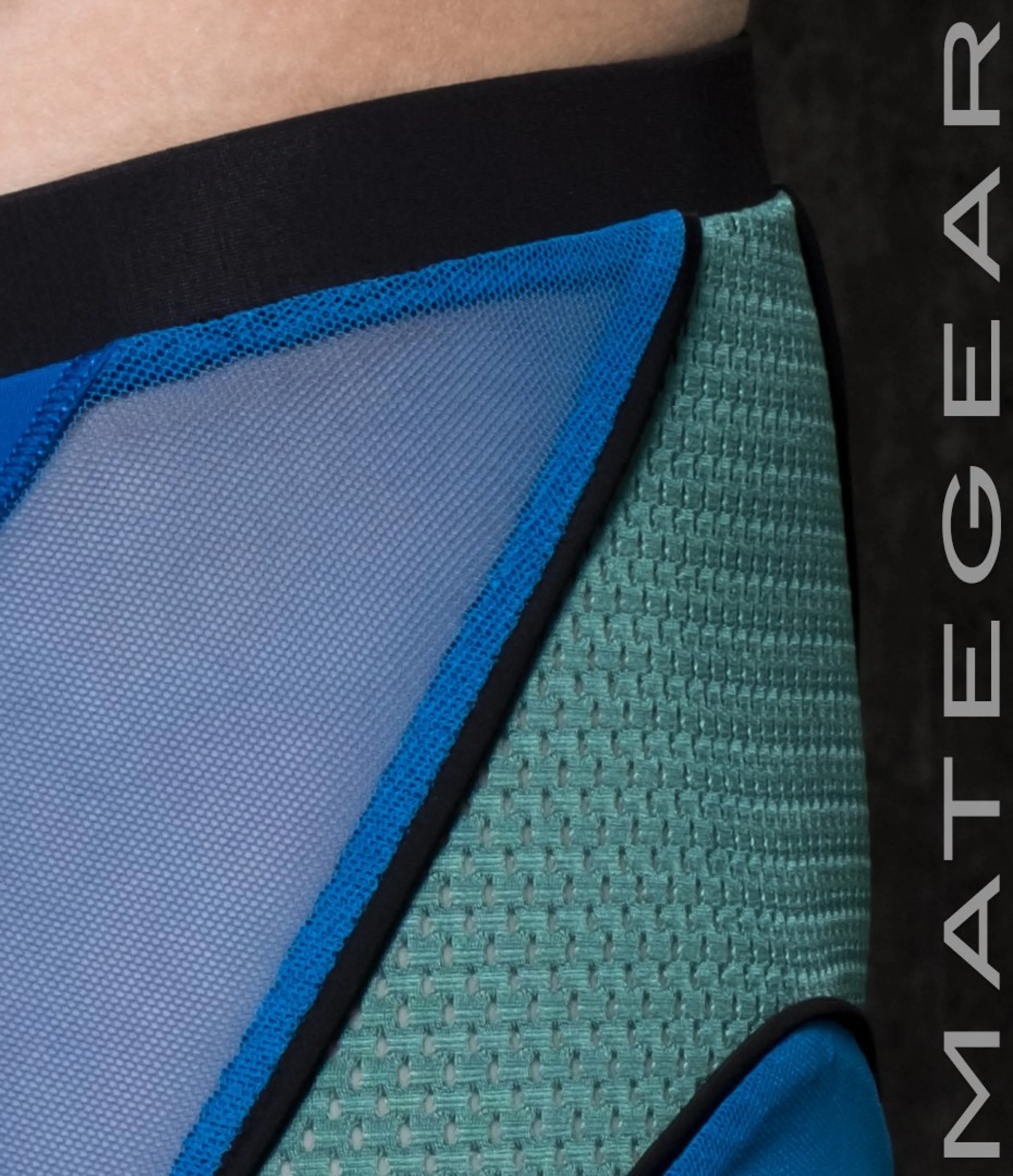 Sexy Mens Swimwear Mini Tights - Ryu Sook II (X-tra Low Flat Front)