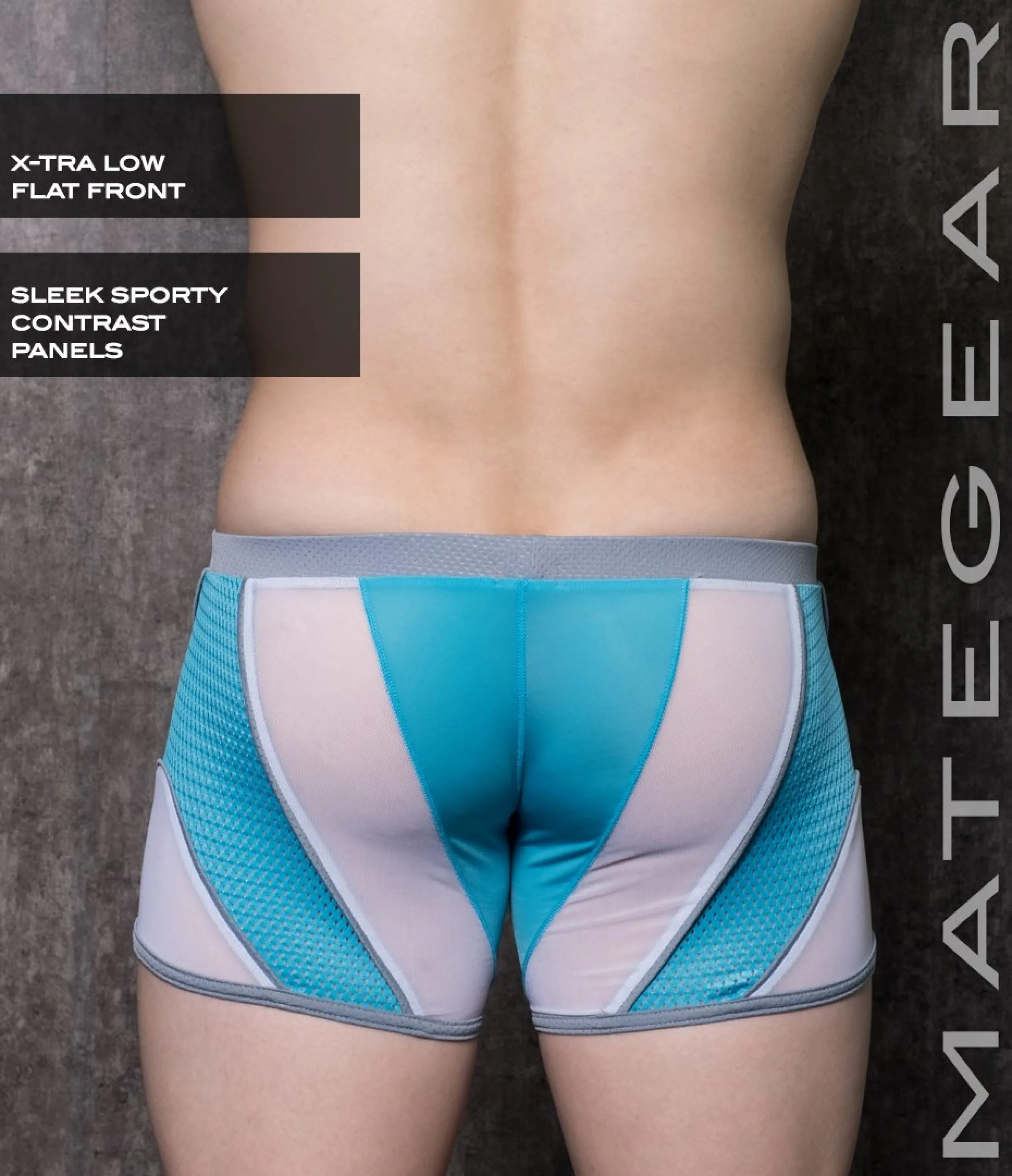 Sexy Mens Swimwear Mini Tights - Ryu Sook II (X-tra Low Flat Front)