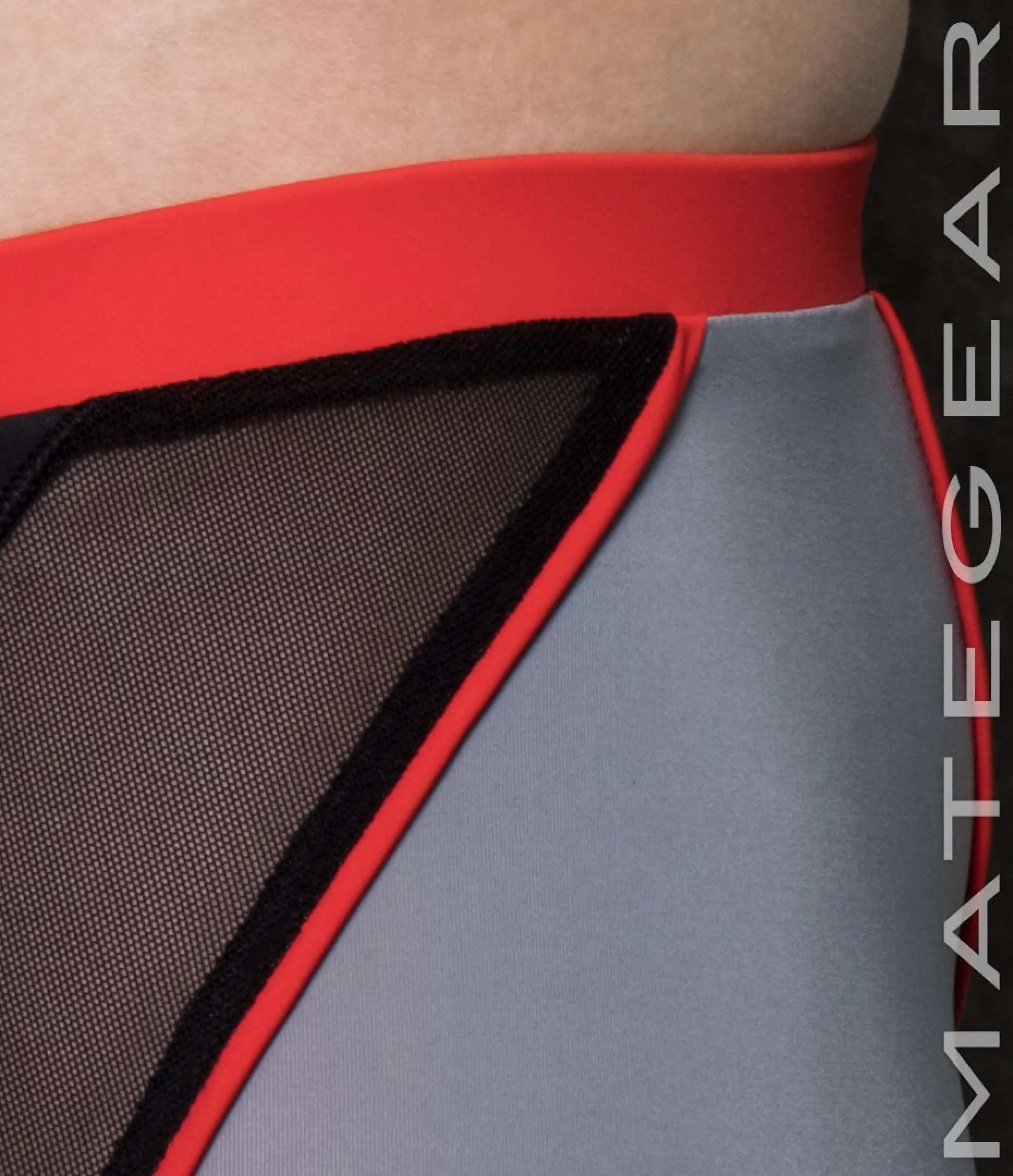 Sexy Mens Swimwear Mini Tights - Ryu Sook II (X-tra Low Flat Front)