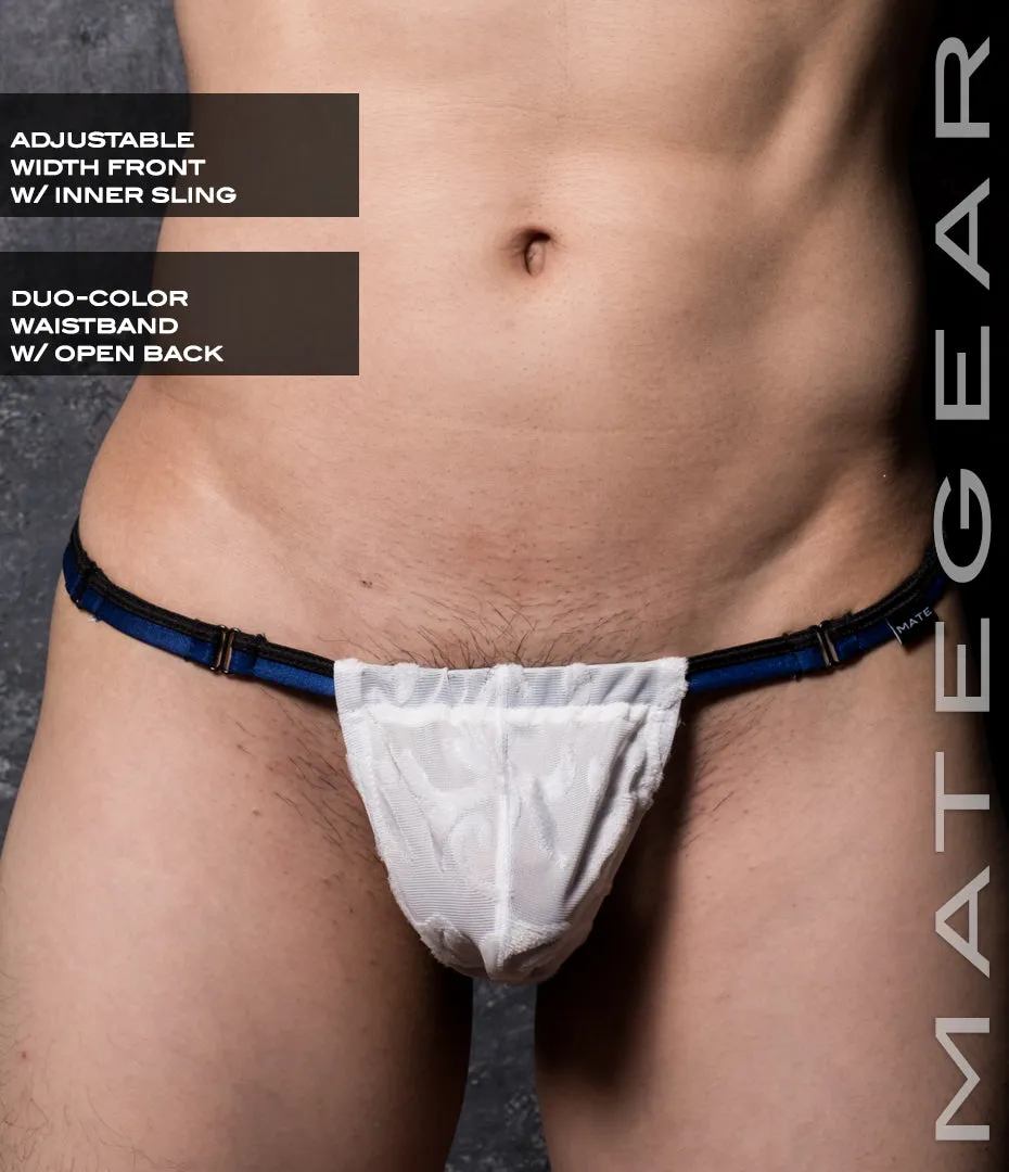 Sexy Mens Swimwear Ultra Slingshot - Ree Shin (Black/Blue Band)