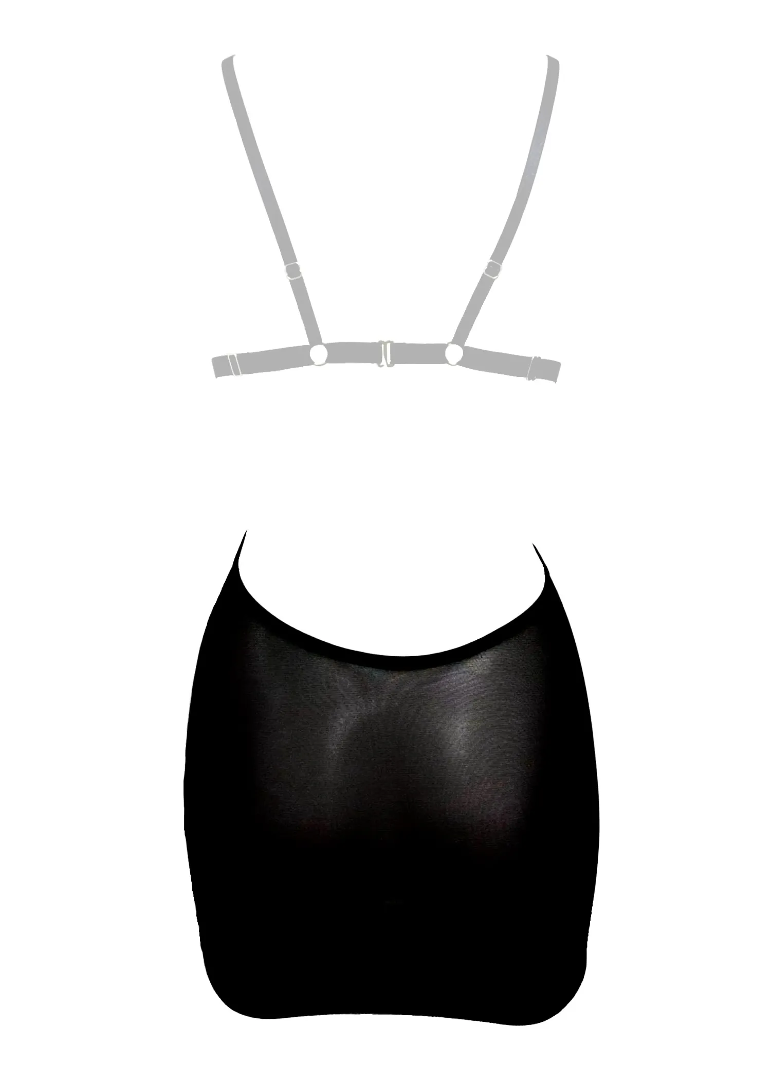 SHEER Skirt (without Bra)