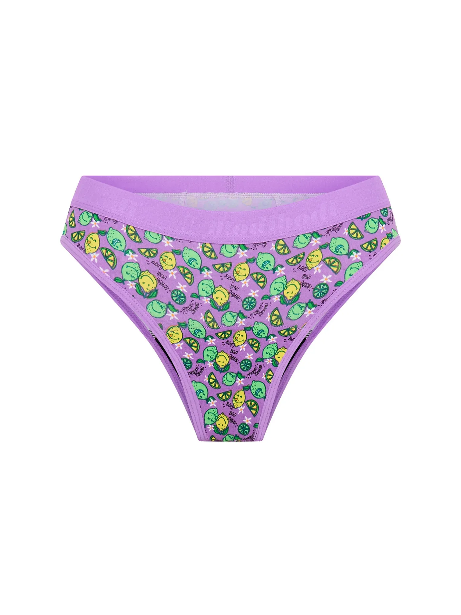 SmileyWorld® | Modibodi Teen Hipster Bikini Moderate Lucky Lemon Limes