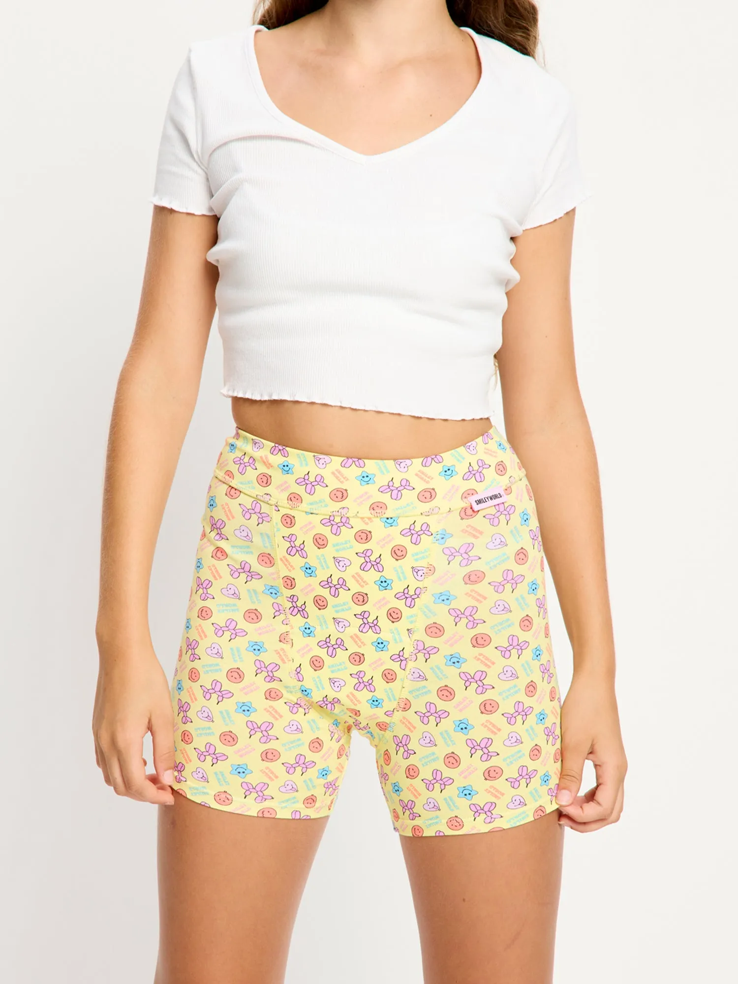 SmileyWorld® | Modibodi Teen Sleep Short 2 Pack Super Carnival Spirit