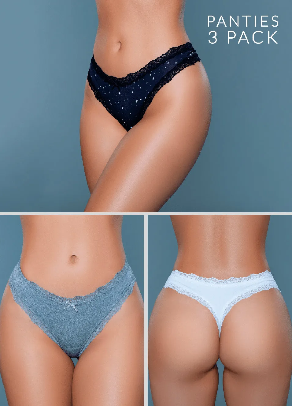 Starry Starry Night Thong Trio