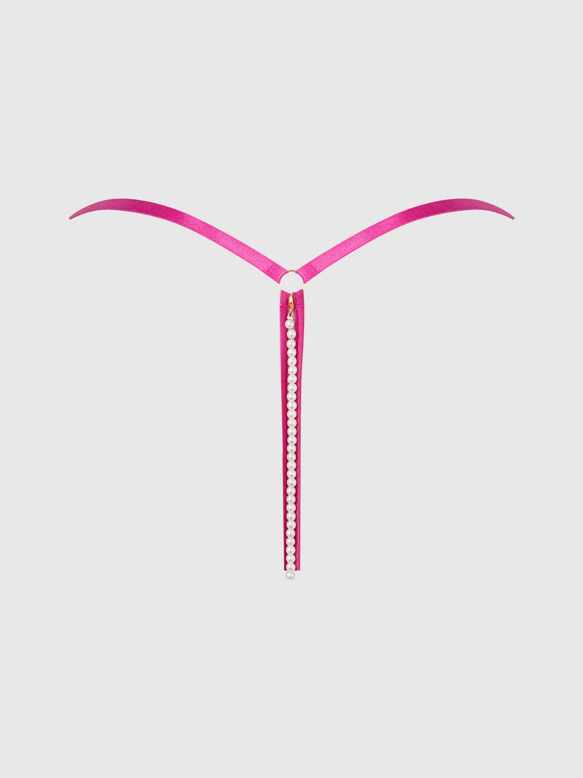 Venus Lace Crotchless & Pearl G-String