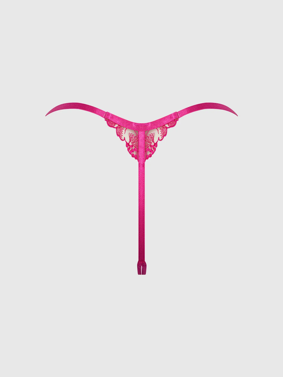 Venus Lace Crotchless G-String